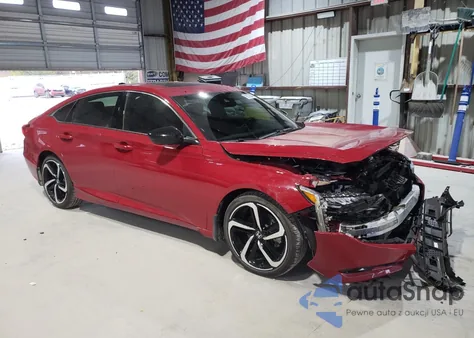 2021 Honda Accord Sport from USA, damaged, VIN 1HGCV2F31MA001817